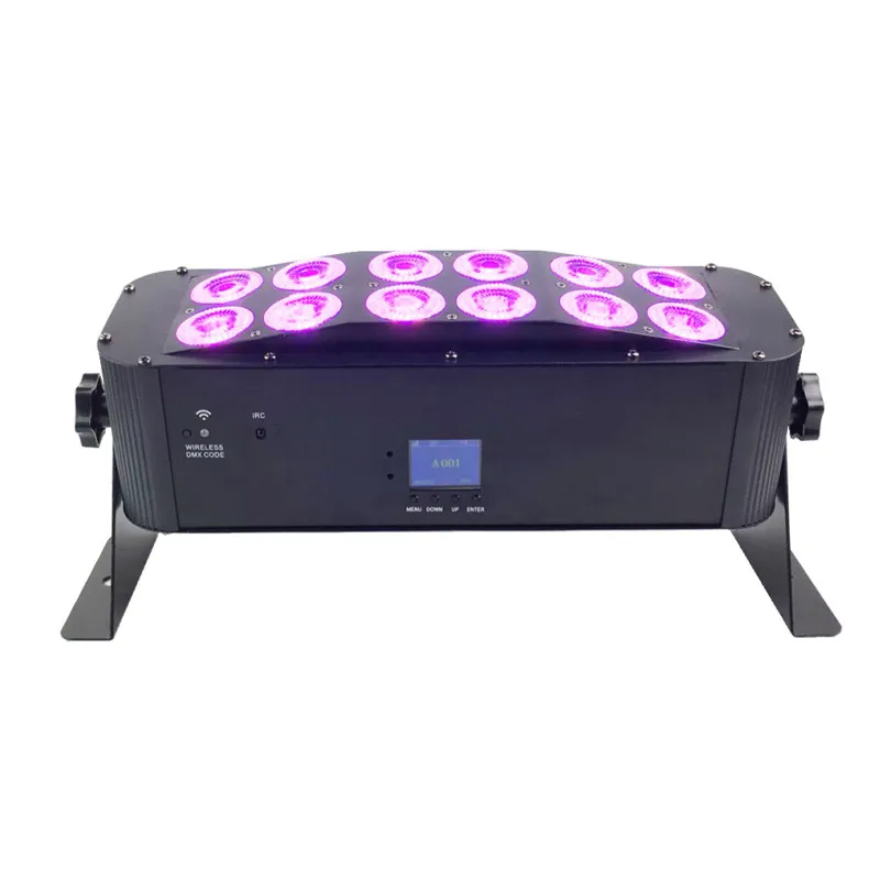 Новый Fly Smart Case 6/lot телефон панели управления с подсветкой DJ света мытья стены 12x18