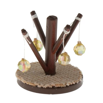 

1/12 Dollhouse Miniature Cute Animal Toy Scratching Post for Pet Cat Furniture Doll House Ornament