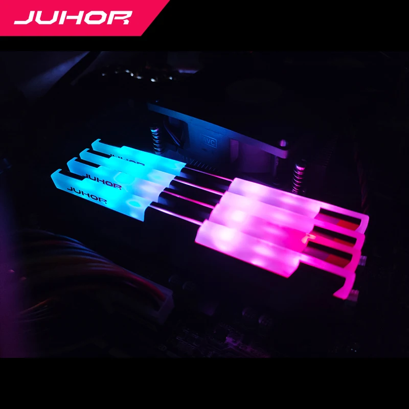  JUHOR ddr4 in RAMS 8gb Desktop Memory with Heat udimm 2666mhz 3000mhz PC RAM 1.2V New dimm Ship mem