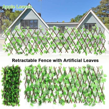 

Extension Type Garden Buildings Fence Artificial Green Leaf Branch Bucolic Mula Net Wooden Home Restaurants Wall Decoration