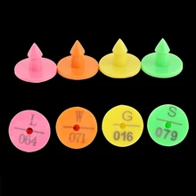 Бирка с кроличьими ушами 20 шт., пластиковые знаки, лазерная печать головы, сережек, фермерские животные, лисы, норковые собаки, маркер, этикетка, идентификационная карта