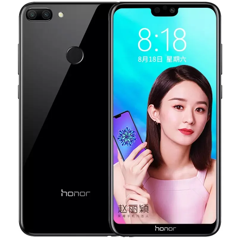 Мобильный телефон HONOR 9i 5,84 ''Android 8,0 HONOR 9N Kirin 659, Восьмиядерный, две тыловые камеры, 13,0 МП+ 20.мп, отпечаток пальца