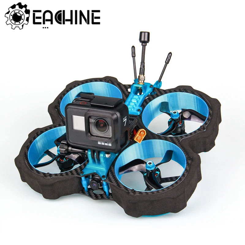Eachine Cvatar 142 мм 6S/4S 3 дюймовый Cinewhoop канал FPV гоночный Радиоуправляемый Дрон PNP/BNF аналоговая версия RunCam Nano2