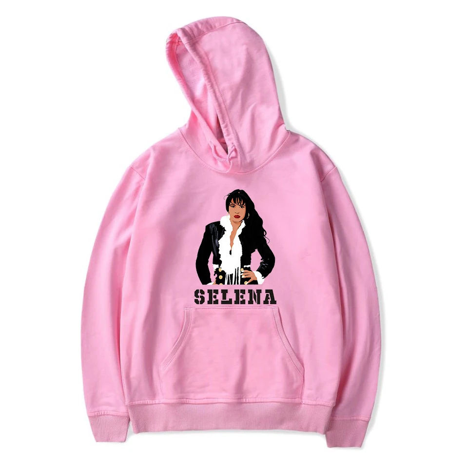Selena quintanilla Горячая Спортивная одежда черные популярные толстовки для женщин и мужчин подходящий Повседневный свитер с капюшоном пуловер зимняя Толстовка для женщин