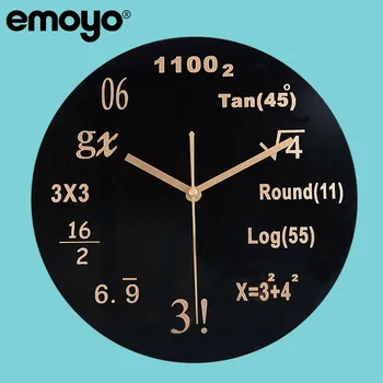 

Acrylic Wall Clock Mathematical Formula Hanging Clock Living Room Office Hanging Clock AliExpress Amazon Hot Sale