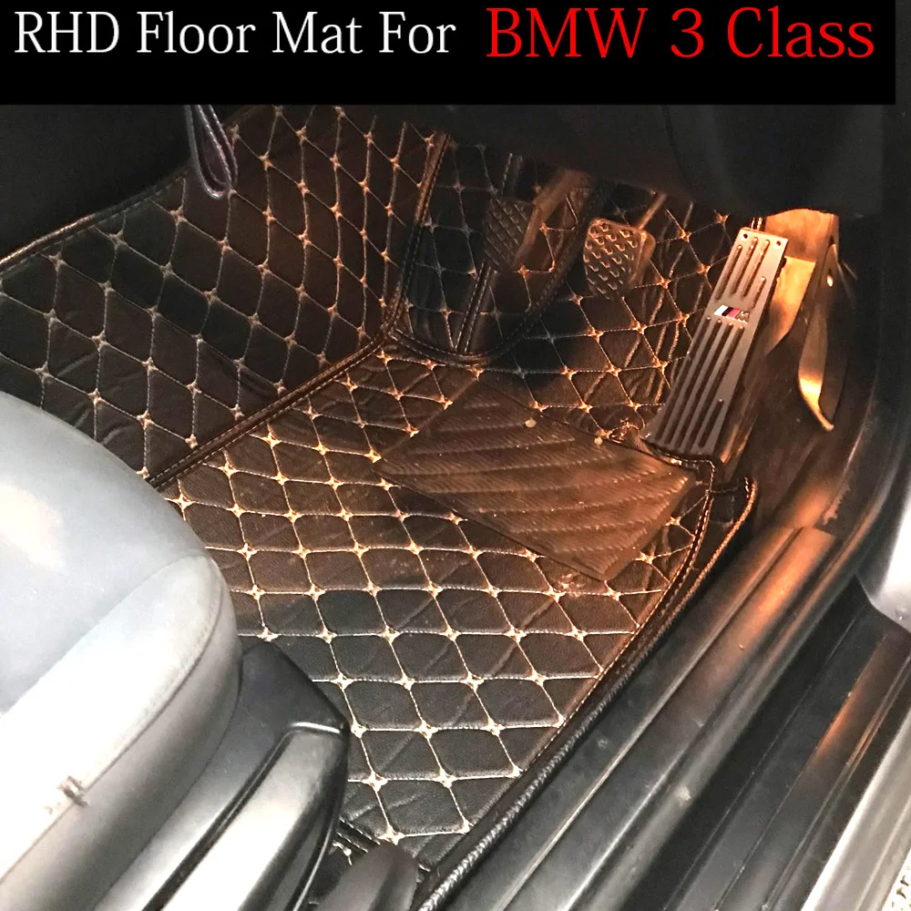 "Right hand drive/RHD for BMW 5 series E60 E61 520i 523i 525i 528i 530i 535i 540 525D 530d 535D car styling 5D carpet liners "