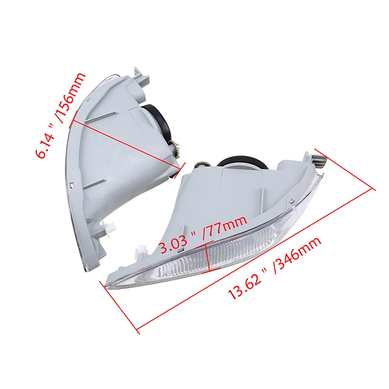 Противотуманный светильник POSSBAY корпус для моделей Toyota Corolla S/XRS 2005 2006 2007 2008