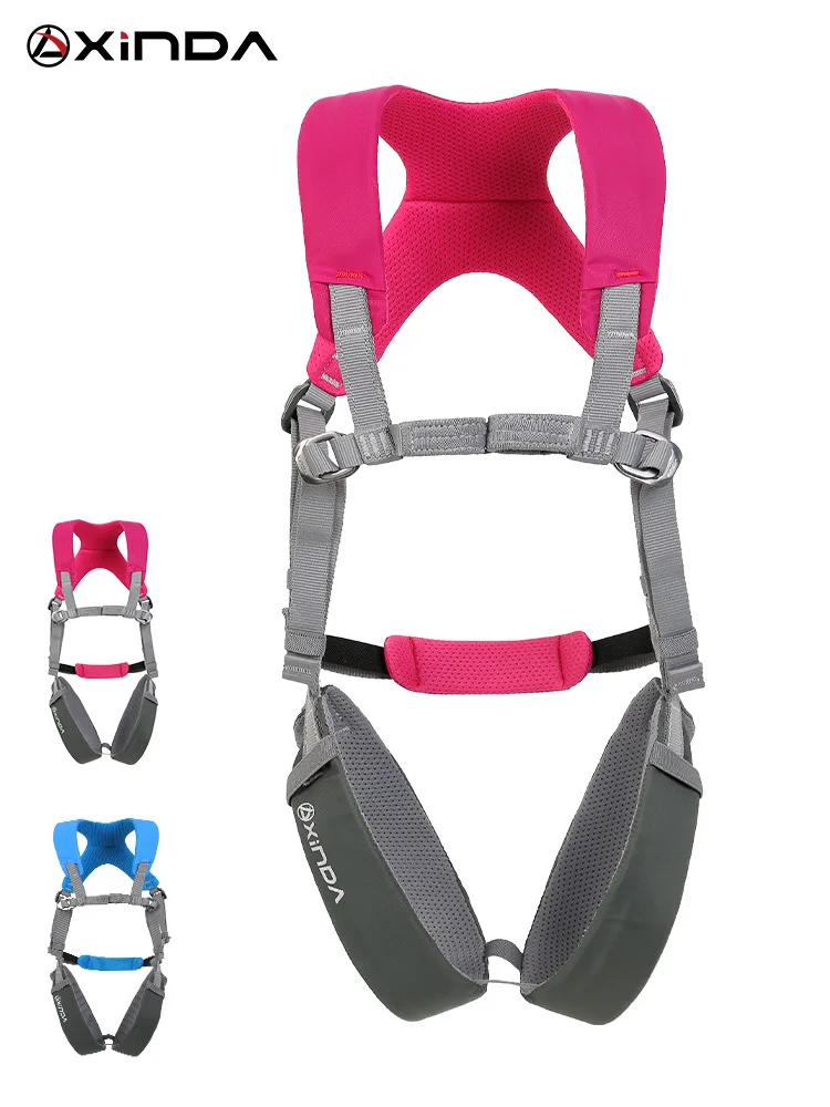 Rock Climbing Kid's Safety Belt Child Full Body Harness Children Safety Protection Kid Harness Outdoor Equipment Kits,safety harnesses