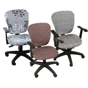 

Computer Office Chair Cover Split Protective Stretchable Cover Universal Desk Task Covers Stretch Rotating Chair Slipcover