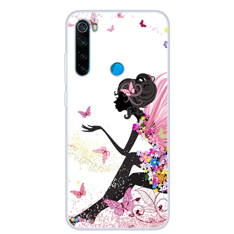 For Xiaomi Redmi Note 8T 8 T Case Soft Silicone Back Cover Case For Xiaomi Redmi Note 8 Pro Case Funda For Xiaomi Redmi 8 Case 