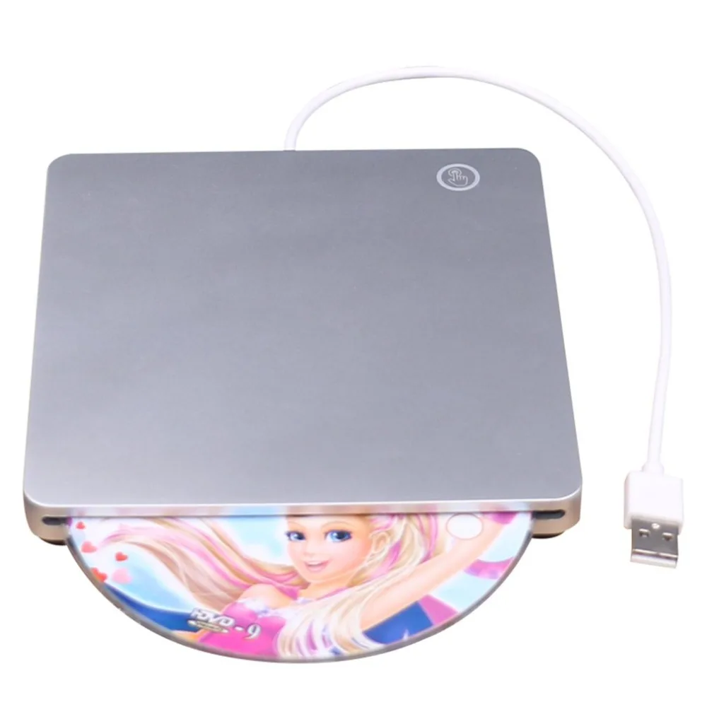 USB внешний слот DVD CD RW привод горелки супер тонкий диск мобильный внешний DVD привод для Apple для Mac book Pro Air