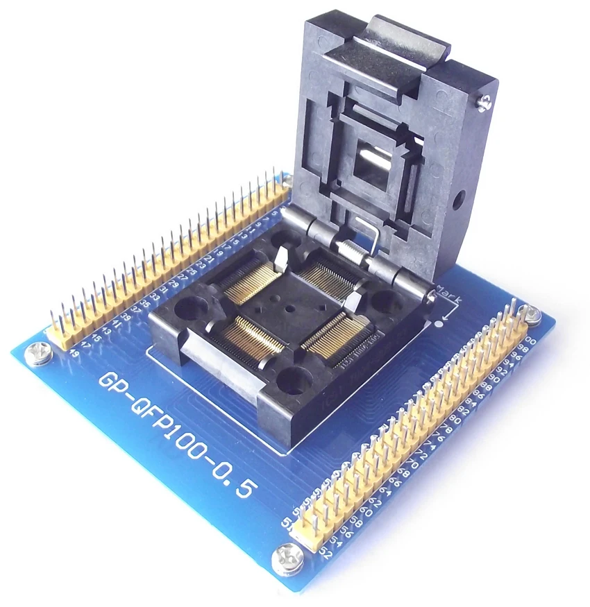 IC51-1004-809-23 Тесты блок QFP100 TQFP100 LQFP100 блок программирования блок горения