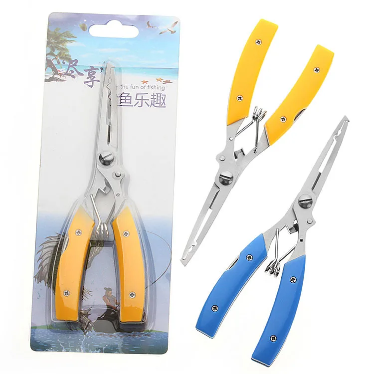 

Three-in-One Multi-functional Scimitar Forceps Stainless Steel diao yu jian Fishing Gear Knife