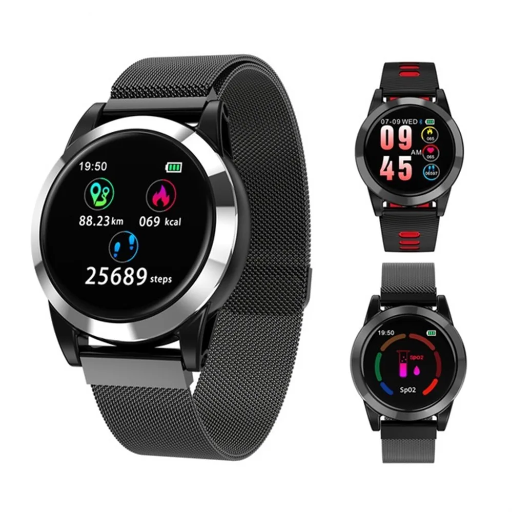 R15 мужские Смарт часы на базе Android IOS фитнес браслет умные монитор сердечного