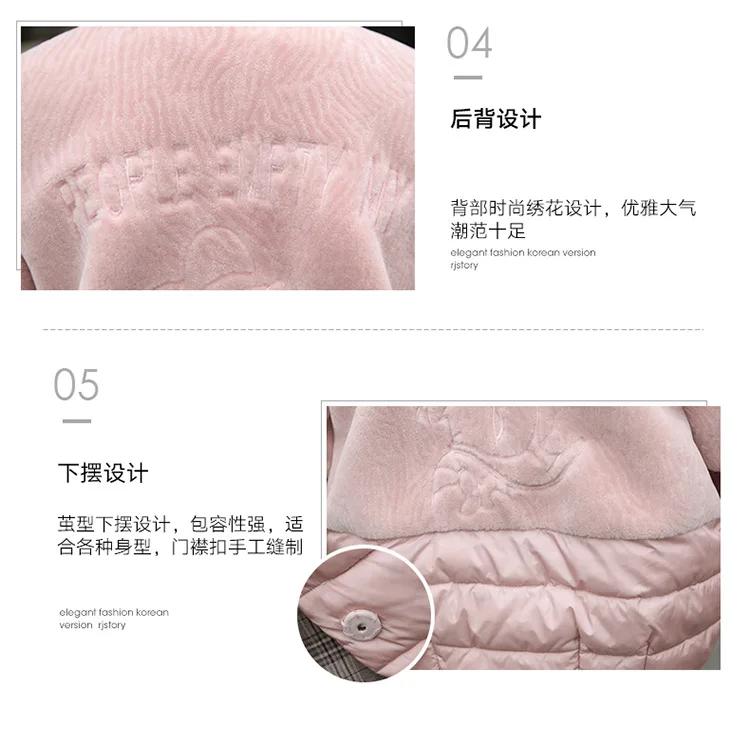 Thin Cotton-padded Clothes Women's Short New Style Autumn And Winter Cotton Coat Korean-style Small Short Cocoon Cotton-pad