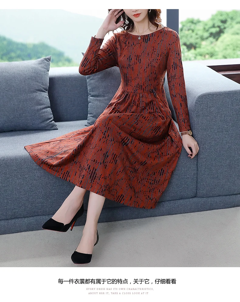 ASYH-8229# вечерние платья, длинное темно-красное платье с круглым вырезом и рукавом для выпускного вечера, свадебное платье,, платье для выпускного бала