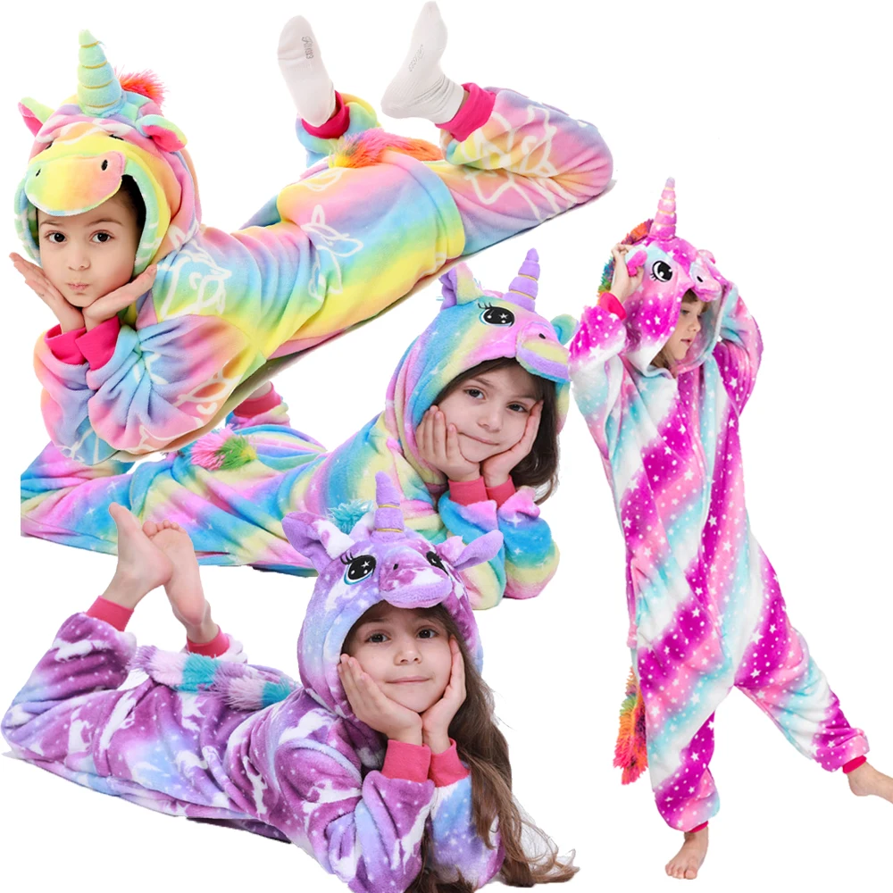Baby & Toddler Unicorn Fancy Dress Costume Childrens Childs Animal Suit New fg 