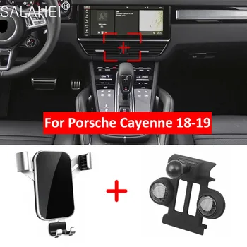 

Phone Holder For Porsche Cayenne 2019 2020 Air Vent Mount Interior Dashboard Smart Phone Holder Stand Cradle Mobile Phone Holder