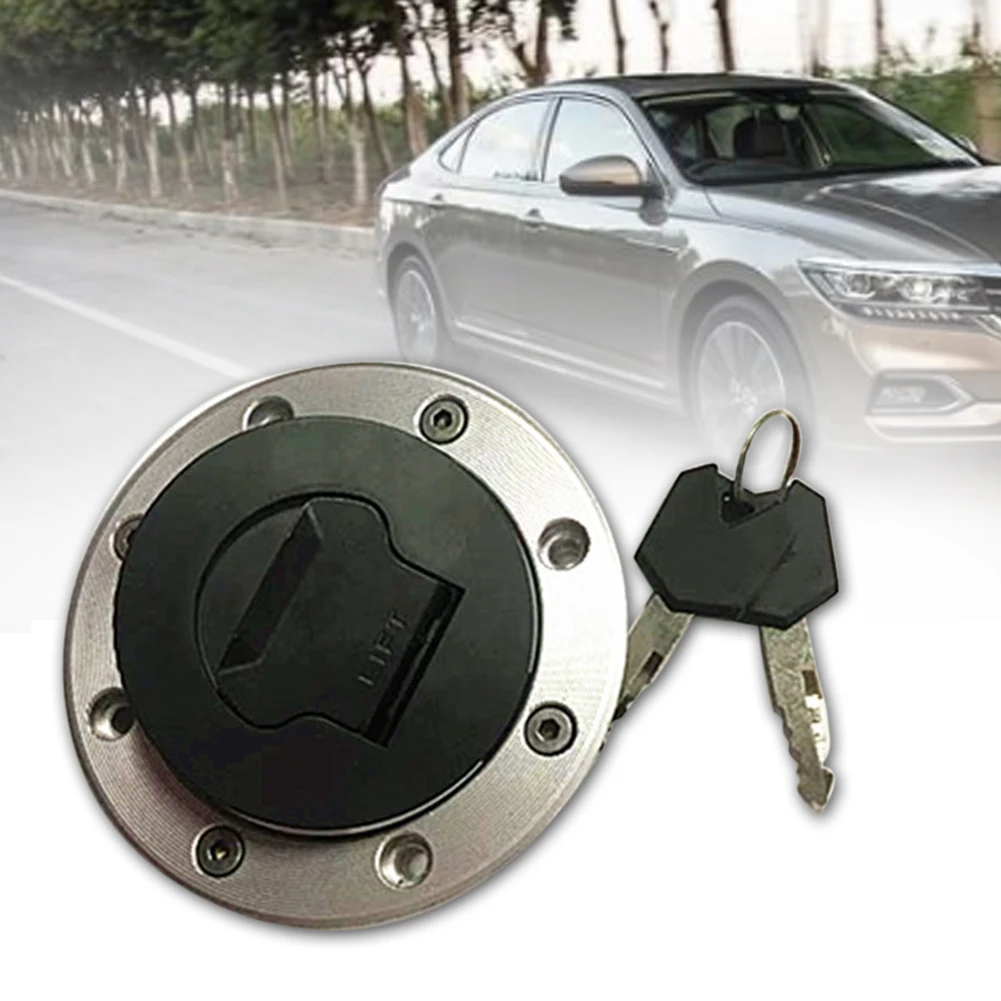 

Locking Motorcycle Durable Easy Install Fuel Tank Cap Exterior Moped Replacement Aluminum Cover For SUZUKI GSXR 600 750 1000