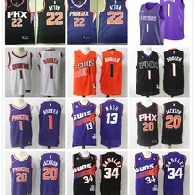 Phoenix Deandre Ayton Josh Jackson DEWIN Booker Steve Nash Charles Barkley мужские баскетбольные майки