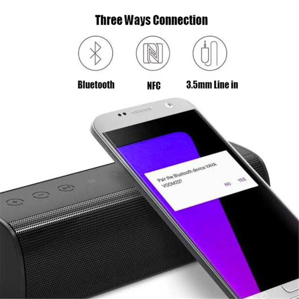 Boombox Bluetooth Speaker Column Music Center Acoustic System Woofer Aptx Sound Box Soundbar High P