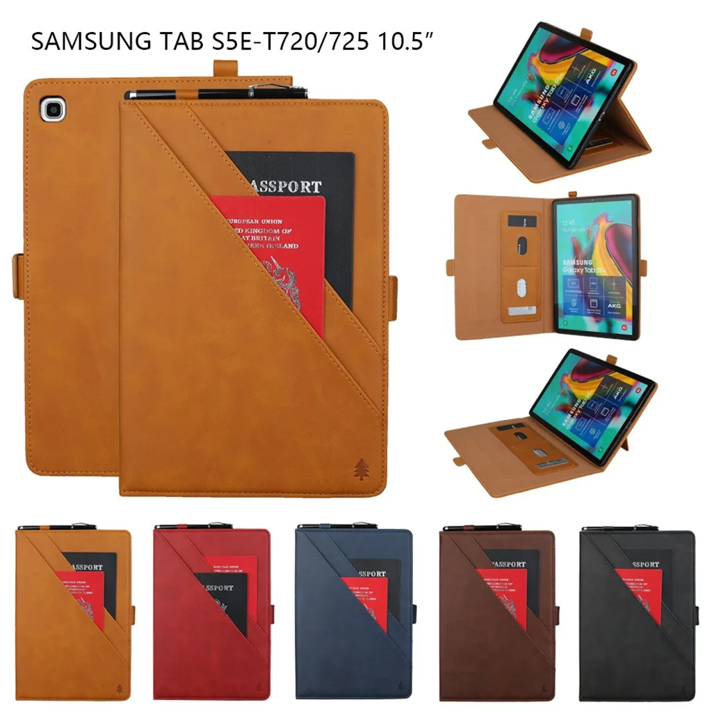 Для samsung Galaxy Tab S5E SM-T725/T720 10,5 чехол для планшета тонкий кожаный чехол Защитная оболочка Авто Режим сна/пробуждения Аксессуары для планшетов