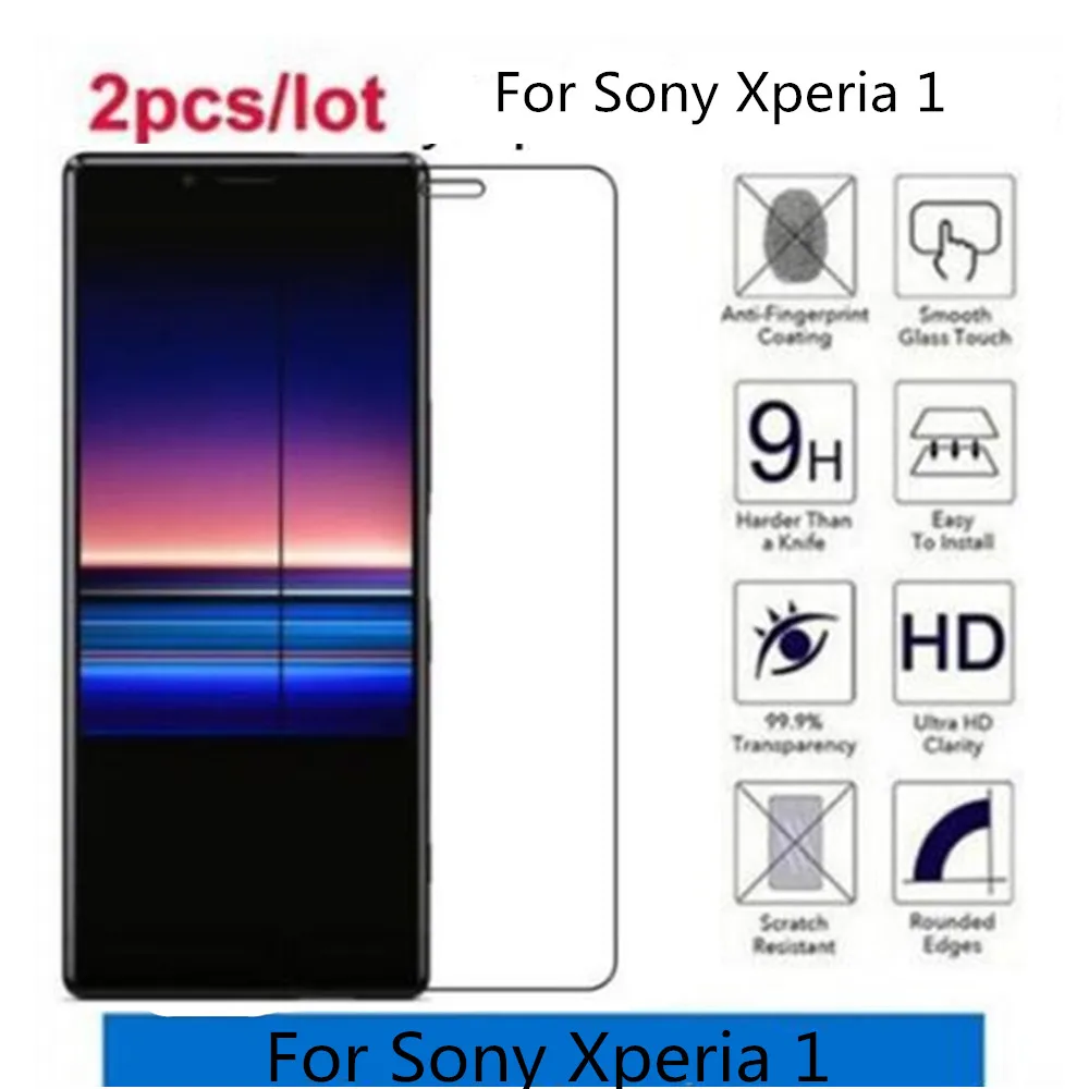 Закаленное стекло для Sony Xperia 1 Premium Защитная пленка экрана Xperia1 J8110 J8170 J9110 защитная