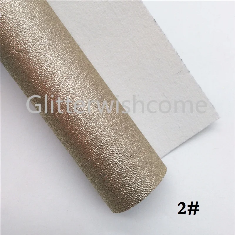 Glitterwishcome 21X29 см A4 размер винил для бантов металлик искусственная кожа ткань, синтетическая искусственная кожа листы для бантов, GM654A