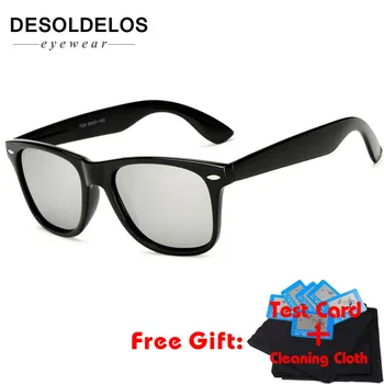 

Yellow Night Vision Sunglasses Men Square Mirror Sun Glasse With Brand Logo Luxury Eyewears UV400 Goggles Male 1029