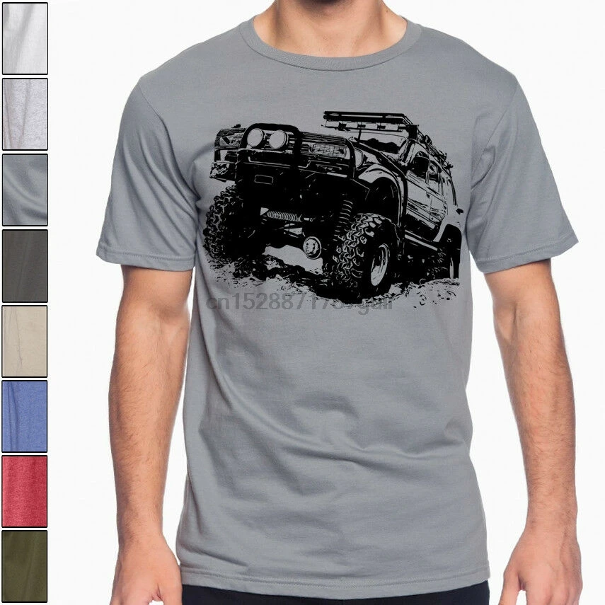 

Off Road Fan Toyota Land Cruiser J80 Soft Cotton T-Shirt Multi Colors