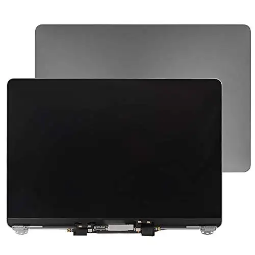 

Repair Parts Full Top Screen Replacement Compatible with MacBook Pro 13-inch A1706 LCD Display Assembly (Space Gray)