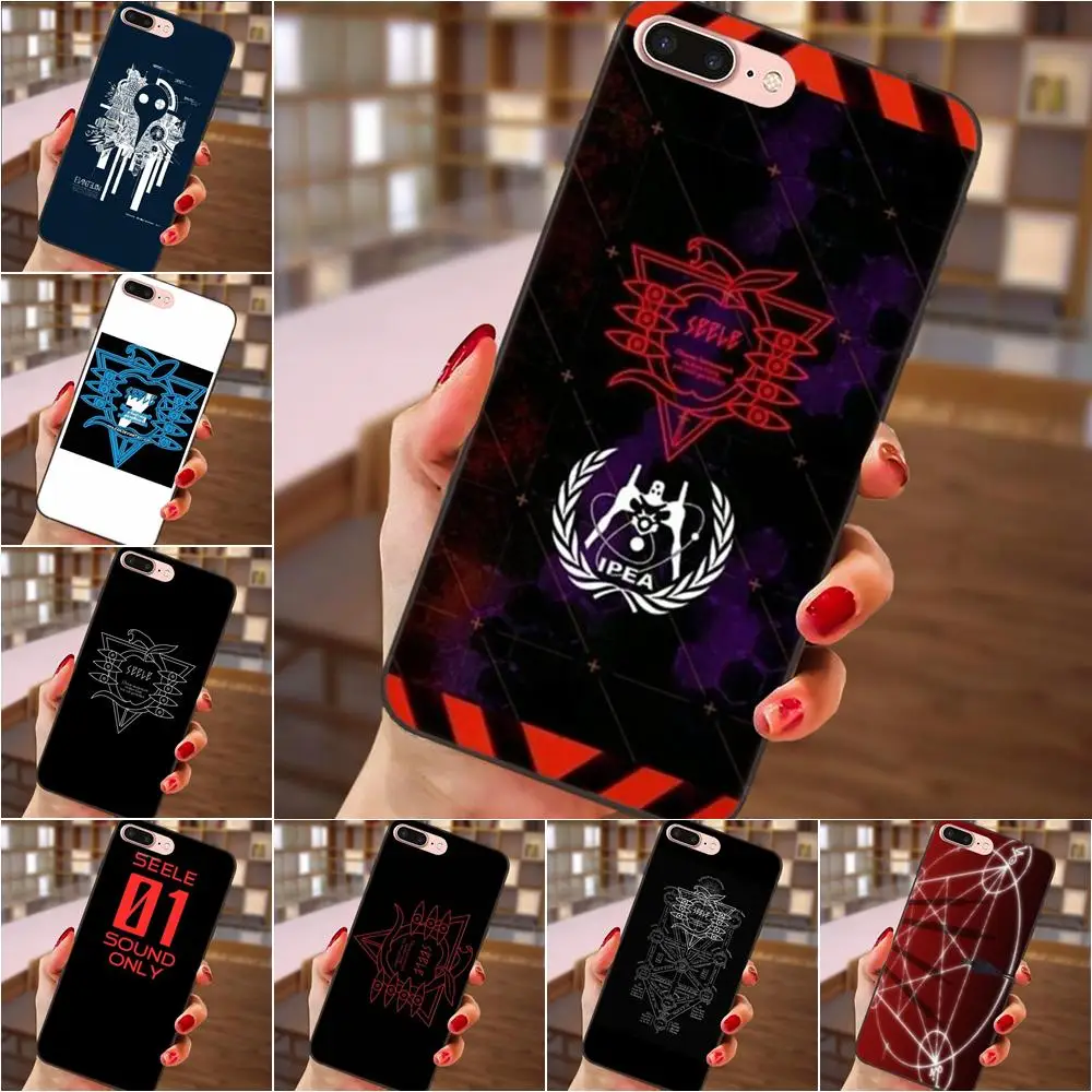 Soft Mobile Case For Huawei Honor 5A 6A 6C 7A 7C 7X 8A 8C 8X 9 10 P8 P9 P10 P20 P30 Mini Lite Plus Seele Eyes Evangelion |