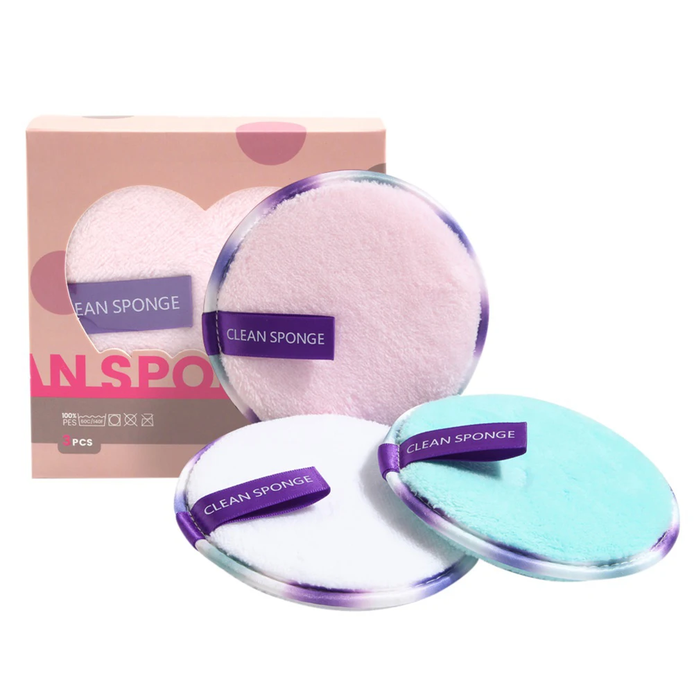 Maange Makeup Remover Sponge 3 Pcs Bundle