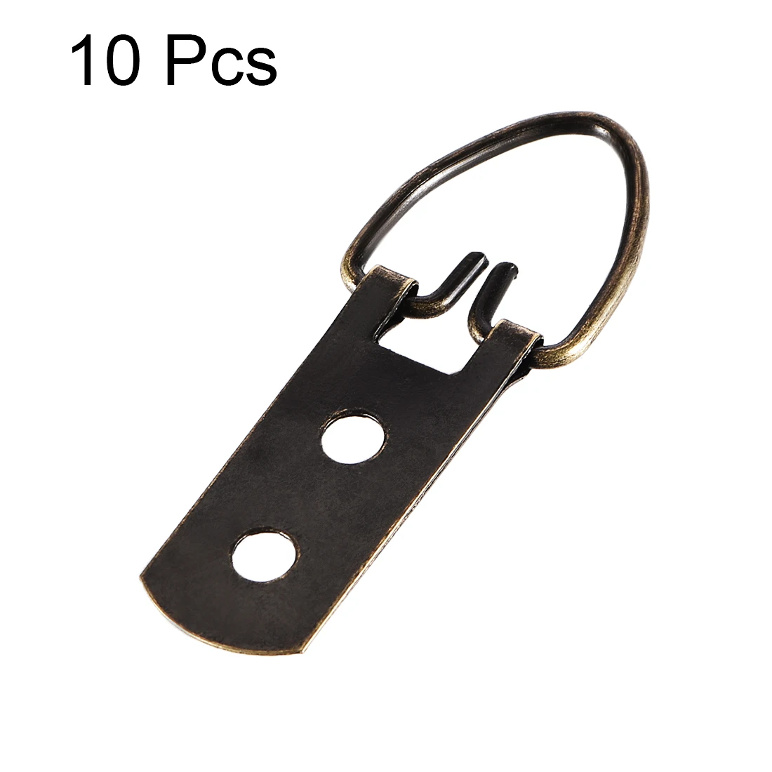 Uxcell 10/30 шт кольцо в виде буквы D рисунок Вешалки 42x16-90x22mm Бронзовый/серебристый/Золотой/Черный Ассортимент Набор для фото висит решения