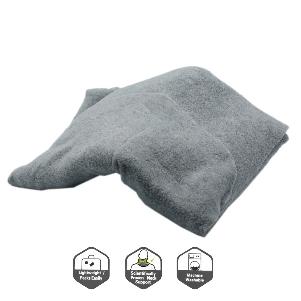 Дорожная подушка для шеи, самолета, шарфа, подушка, не надувные удобные подушки, портативная Шейная подушка, подушка для сна, Массажная подушка для шеи
