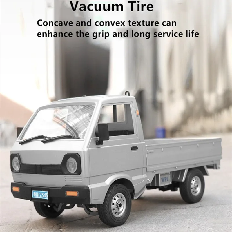 High Speed RC Car Simulation Drift Truck Brushed 260 motor Off Load Climbing Car LED Light On-road RC Car Toys For Boys Kid Gift 2