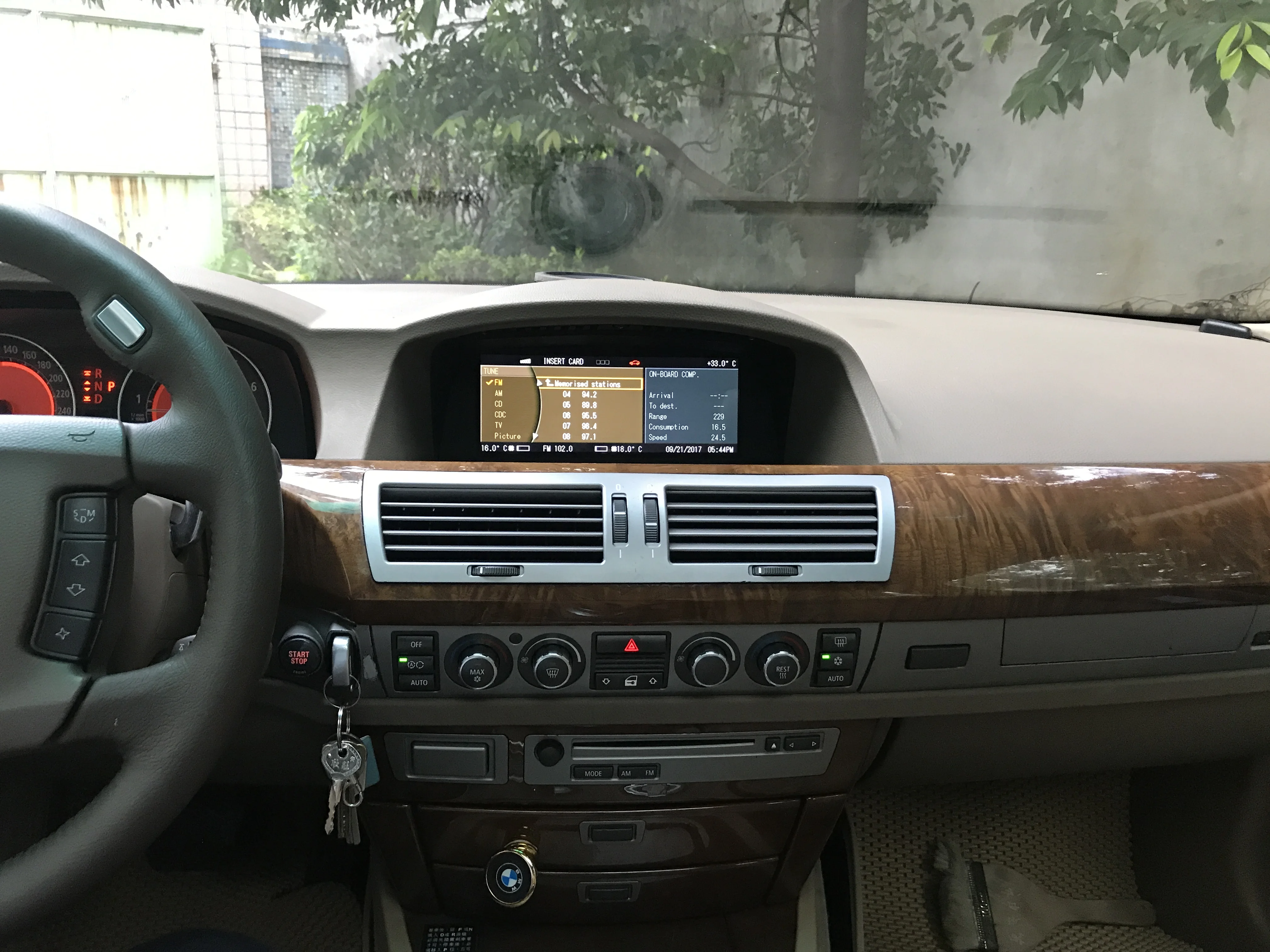 Top Chogath 8.8 inch car Multimedia Player android system  Car Radio GPS Navigation ForFor BMW 7 Series  E66 (2005-2009)8.8" 1