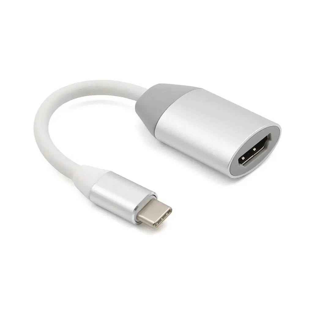 Мини Высокоскоростной Алюминиевый USB-C USB 3,1 type C к HDMI конвертер Кабель-адаптер для Macbook Chromebook