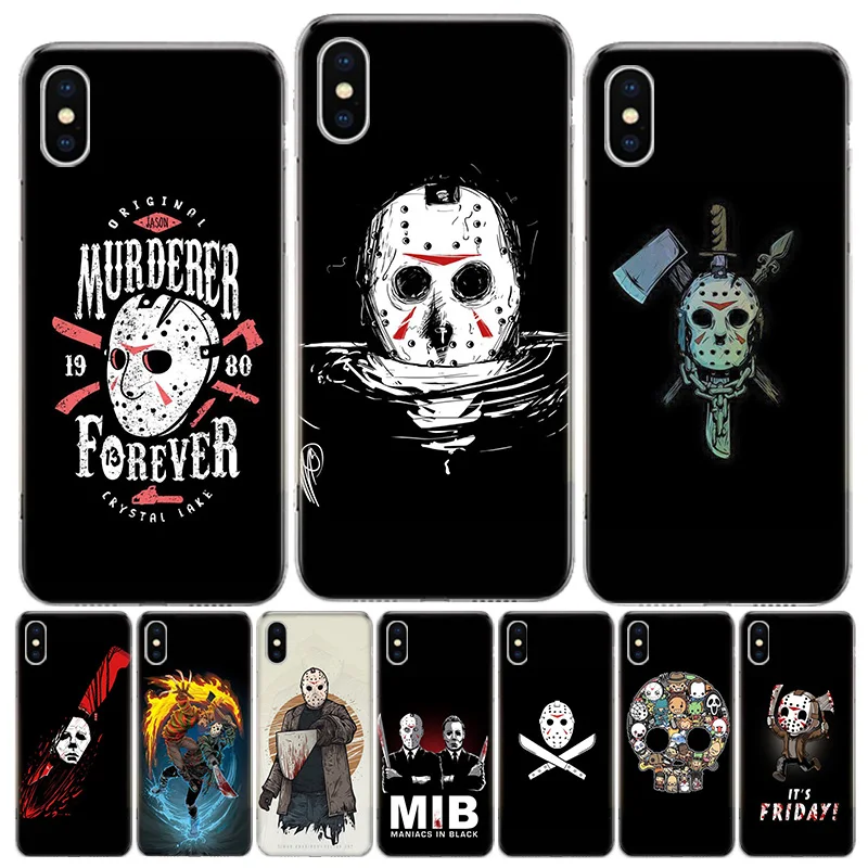 Jason Voorhees Phone Case For Apple Iphone 14 Pro Max 12 13 Mini 11 SE