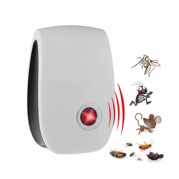 

Multi-purpose Electronic Ultrasonic Mosquito Killer Reject Bug Mosquito Cockroach Mouse Pest Reject Magnetic Killer Repeller