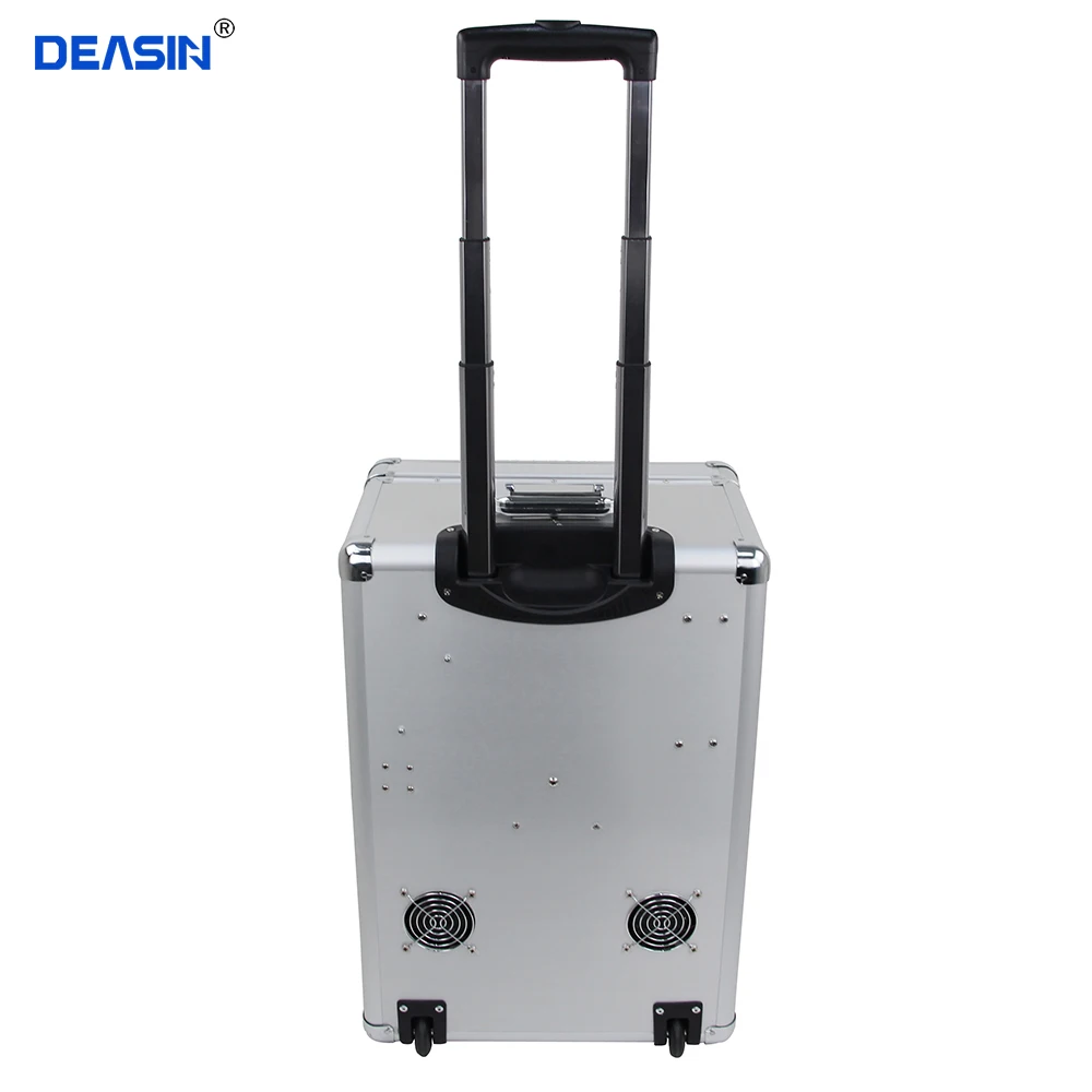 DEASIN Design Portable Dental Unit with Built in Ultrasonic Scaler & Oiless Air Compressor Motor for Dental Hospital, Clinics