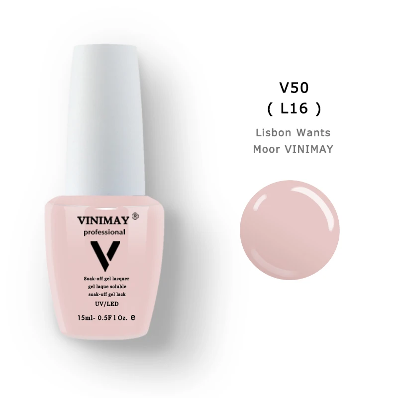 V50 VINIMAY 96 цветной гель лак для ногтей, Гелевый лак гель Varnis Gellak лак набор праймеров Замачивание опий УФ гель лак для ногтей салон искусства 15 мл - Цвет: V50
