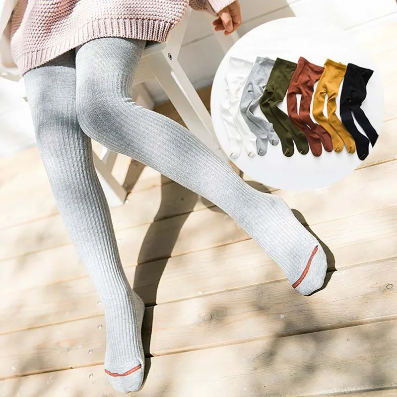 Baby Tights for Girls Warm Cotton Tights Baby Stockings Stockings Solid Pantyhose Tights Baby Newborn