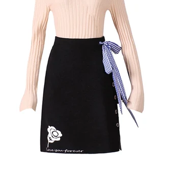 

Women Fashion Casual Knitting All-match Concise Solid Color Round Collar Short Sleeves Slim Women