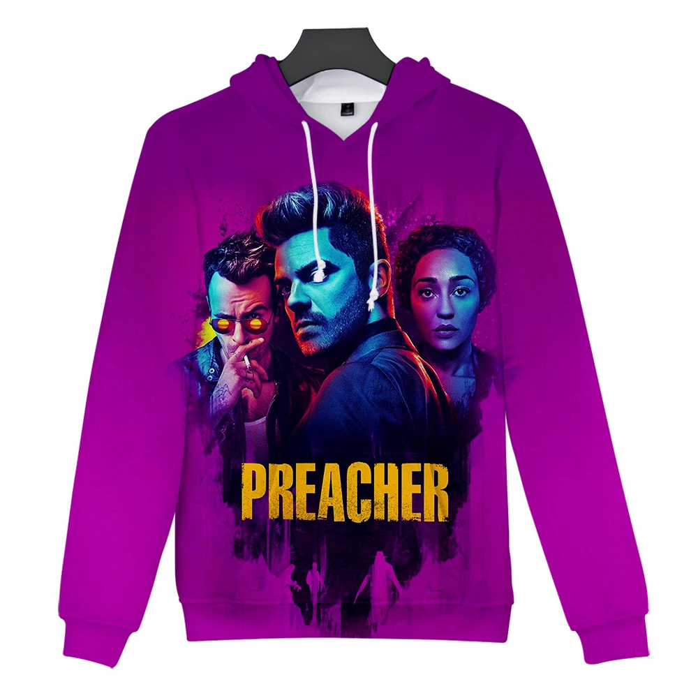 Ф. Т ТВ серии Preacher сезон 4 Джесси кассиди тюльпан 3d печать толстовка с капюшоном для мужчин/женщин Повседневная Хип Хоп Толстовки Одежда