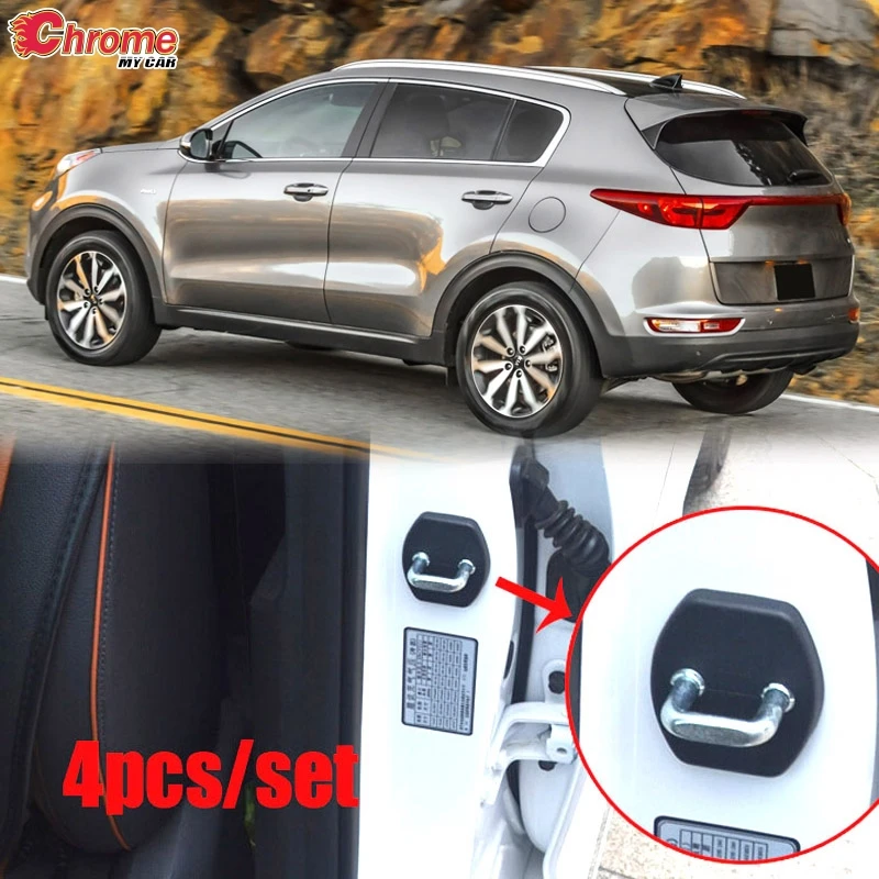 Чехол для дверного замка Kia Sportage QL 2016 2017 2018 2019|Хромирование| |