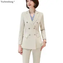 Комплект из 2 предметов, женский брючный костюм, высокое качество, мягкая и удобная ткань, офисный стиль, деловой стиль, женские костюмы для работы