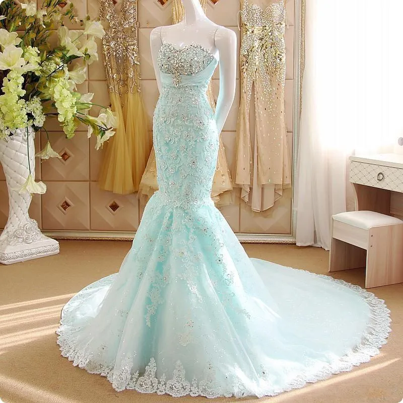 

Красочные свадебные платья-русалки для африканских черных девушек 2019 дешевые летние сексуальные кружевные Длинные корсеты с кристаллами для милой подружки невесты