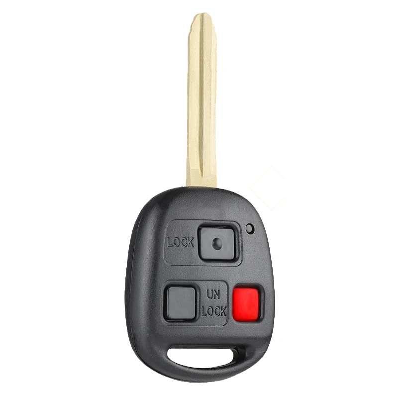 J-STYLE FLIP remote for 2010-2014 Toyota FJ CRUSIER CHIP-L CLICKER fob ALARM FTG 