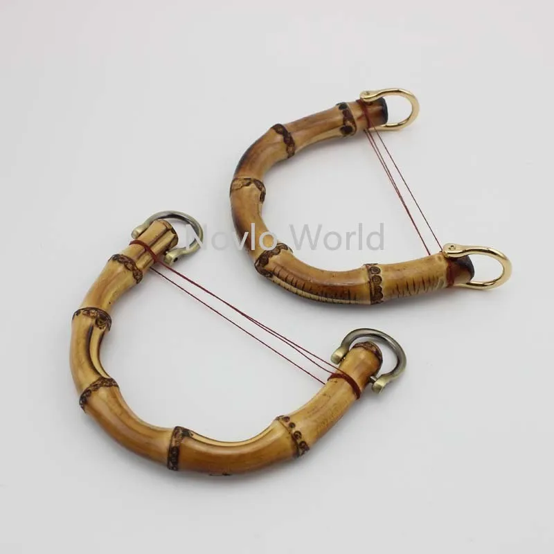 2 10 20 шт. Сменные Ручки из натурального бамбука для сумок Х9 см|handles for bags|bamboo handles